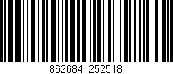 Código de barras (EAN, GTIN, SKU, ISBN): '8626841252518'