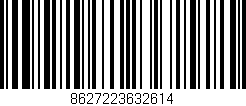 Código de barras (EAN, GTIN, SKU, ISBN): '8627223632614'