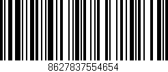 Código de barras (EAN, GTIN, SKU, ISBN): '8627837554654'