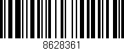 Código de barras (EAN, GTIN, SKU, ISBN): '8628361'