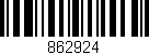Código de barras (EAN, GTIN, SKU, ISBN): '862924'