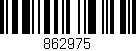 Código de barras (EAN, GTIN, SKU, ISBN): '862975'