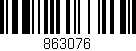 Código de barras (EAN, GTIN, SKU, ISBN): '863076'