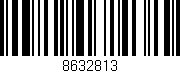 Código de barras (EAN, GTIN, SKU, ISBN): '8632813'
