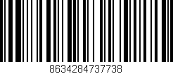 Código de barras (EAN, GTIN, SKU, ISBN): '8634284737738'