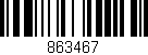 Código de barras (EAN, GTIN, SKU, ISBN): '863467'