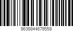Código de barras (EAN, GTIN, SKU, ISBN): '8636944678559'