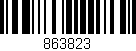Código de barras (EAN, GTIN, SKU, ISBN): '863823'