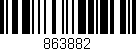 Código de barras (EAN, GTIN, SKU, ISBN): '863882'