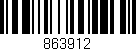 Código de barras (EAN, GTIN, SKU, ISBN): '863912'