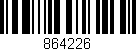 Código de barras (EAN, GTIN, SKU, ISBN): '864226'