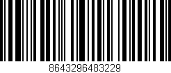 Código de barras (EAN, GTIN, SKU, ISBN): '8643296483229'