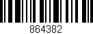 Código de barras (EAN, GTIN, SKU, ISBN): '864382'