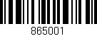 Código de barras (EAN, GTIN, SKU, ISBN): '865001'