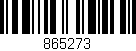 Código de barras (EAN, GTIN, SKU, ISBN): '865273'