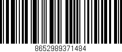 Código de barras (EAN, GTIN, SKU, ISBN): '8652989371484'