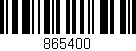 Código de barras (EAN, GTIN, SKU, ISBN): '865400'