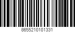 Código de barras (EAN, GTIN, SKU, ISBN): '8655210101331'