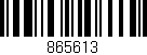 Código de barras (EAN, GTIN, SKU, ISBN): '865613'