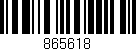 Código de barras (EAN, GTIN, SKU, ISBN): '865618'
