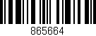 Código de barras (EAN, GTIN, SKU, ISBN): '865664'