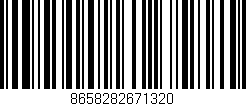 Código de barras (EAN, GTIN, SKU, ISBN): '8658282671320'