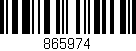 Código de barras (EAN, GTIN, SKU, ISBN): '865974'