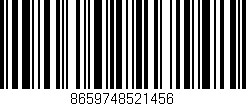 Código de barras (EAN, GTIN, SKU, ISBN): '8659748521456'