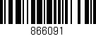 Código de barras (EAN, GTIN, SKU, ISBN): '866091'
