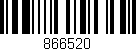 Código de barras (EAN, GTIN, SKU, ISBN): '866520'