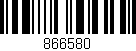 Código de barras (EAN, GTIN, SKU, ISBN): '866580'