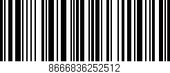 Código de barras (EAN, GTIN, SKU, ISBN): '8666836252512'