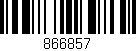 Código de barras (EAN, GTIN, SKU, ISBN): '866857'