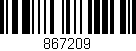 Código de barras (EAN, GTIN, SKU, ISBN): '867209'