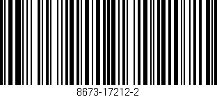 Código de barras (EAN, GTIN, SKU, ISBN): '8673-17212-2'