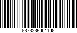 Código de barras (EAN, GTIN, SKU, ISBN): '8678335901198'