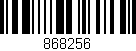 Código de barras (EAN, GTIN, SKU, ISBN): '868256'