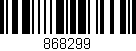Código de barras (EAN, GTIN, SKU, ISBN): '868299'
