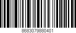 Código de barras (EAN, GTIN, SKU, ISBN): '8683079880401'