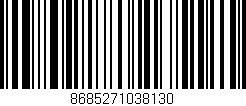 Código de barras (EAN, GTIN, SKU, ISBN): '8685271038130'