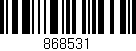 Código de barras (EAN, GTIN, SKU, ISBN): '868531'