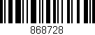 Código de barras (EAN, GTIN, SKU, ISBN): '868728'
