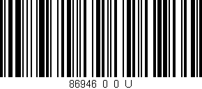 Código de barras (EAN, GTIN, SKU, ISBN): '86946_0_0_U'