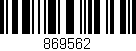 Código de barras (EAN, GTIN, SKU, ISBN): '869562'