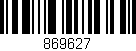 Código de barras (EAN, GTIN, SKU, ISBN): '869627'