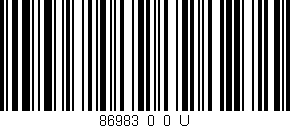 Código de barras (EAN, GTIN, SKU, ISBN): '86983_0_0_U'