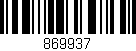 Código de barras (EAN, GTIN, SKU, ISBN): '869937'