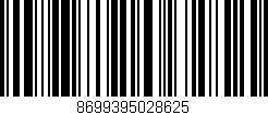 Código de barras (EAN, GTIN, SKU, ISBN): '8699395028625'