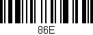 Código de barras (EAN, GTIN, SKU, ISBN): '86E'