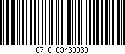 Código de barras (EAN, GTIN, SKU, ISBN): '8710103463863'